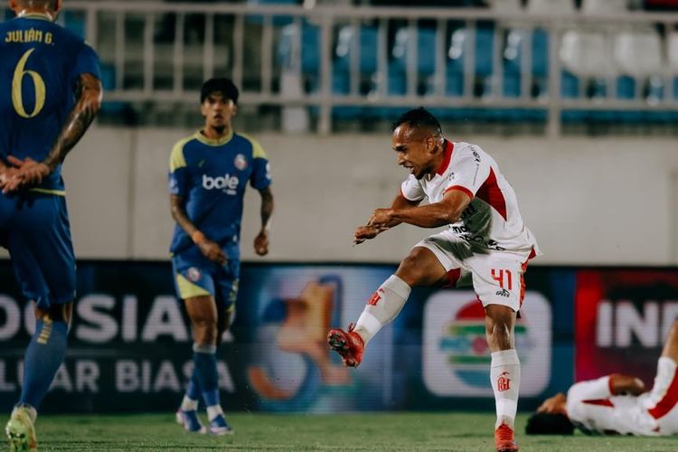 Arema FC, Bali United, Dalberto, Super League, Hasil Arema FC Vs Bali United 3-4: Serdadu Tridatu Sukses Redam Singo Edan