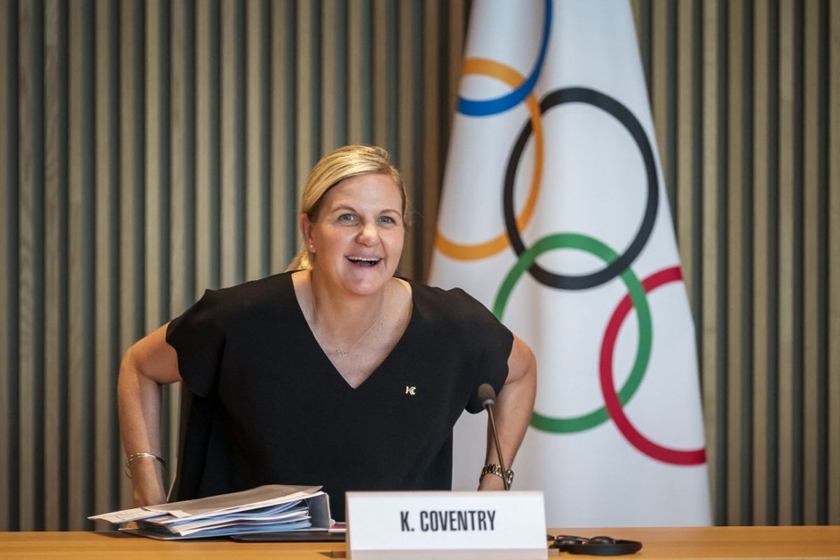 Erick Thohir, Komite Olimpiade Internasional, menpora erick thohir, Kejuaraan Dunia Gimnastik 2025, kirsty coventry, Usai Indonesia Tolak Atlet Israel, Presiden IOC Gemakan Spirit Olimpiade