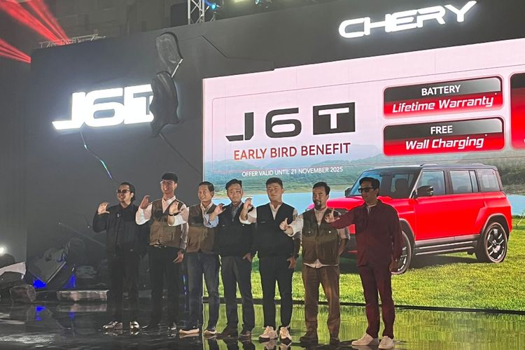 Chery, Chery J6T, Chery J6, Chery Sales Indonesia, SUV Listrik Chery J6T Resmi Meluncur, Ini Perbedaannya