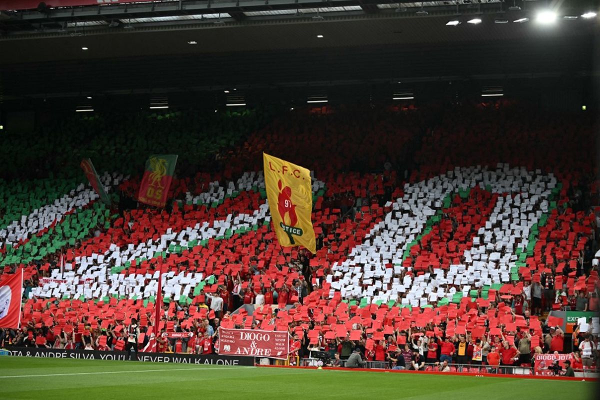 Liverpool, Luis Enrique, Diogo Jota, Jelang Hadapi Liverpool, Pemain PSG Beri Penghormatan Untuk Diogo Jota di Anfield 
