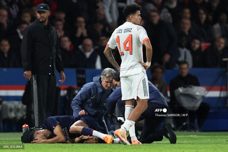 Liga Champions, Bayern Muenchen, Luis Diaz, Paris Saint-Germain, PSG vs Bayern Muenchen, Hasil PSG vs Bayern, Hasil PSG Vs Bayern 1-2, Luis Diaz Pahlawan Sekaligus Tokoh Antagonis