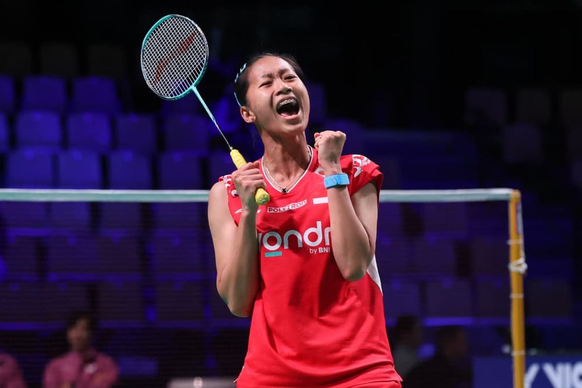Indonesia Open, Istora Senayan, Putri Kusuma Wardani, Michelle Li, BWF World Tour, Hasil Polytron Indonesia Open 2026: Putri KW Melaju ke Perempat Final