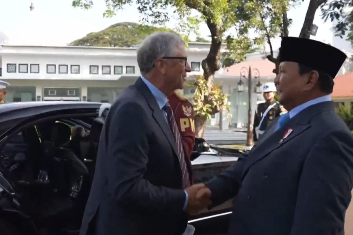 Bill Gates, Prabowo Subianto, Bill Gates ke Indonesia, prabowo subianto, bill gates ke indonesia, Bill Gates Tiba di Indonesia, Langsung Bertemu Presiden Prabowo