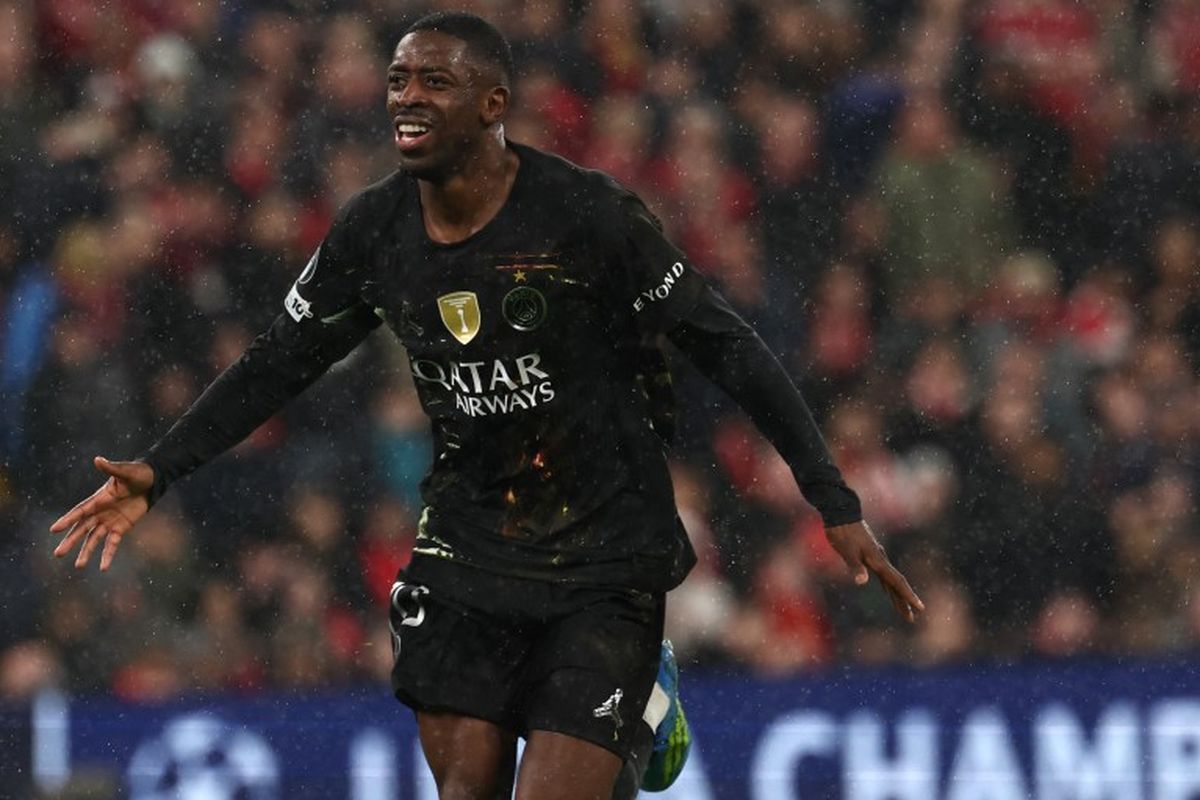 Liga Champions, Bayern Muenchen, Bayern Muenchen vs PSG, Ousmane Dembele, Paris Saint-Germain, Hasil HT Bayern Muenchen Vs PSG 0-1, Gol Ousmane Dembele Buat Tim Tamu Unggul