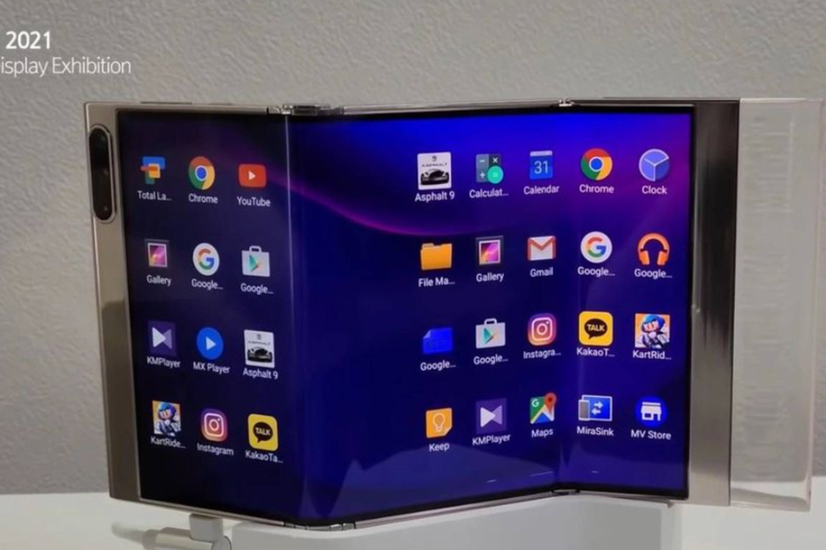 Samsung, bocoran, ponsel lipat tiga, galaxy trifold, HP Lipat Tiga Samsung Hanya Dijual di 4 Negara Ini?