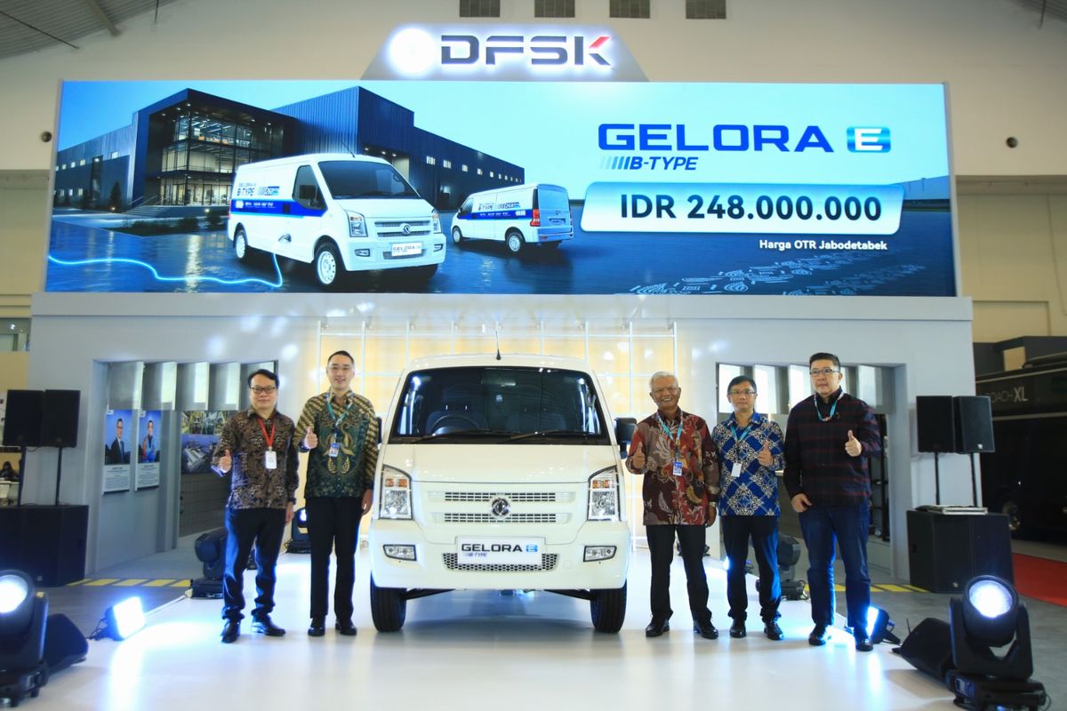 DFSK, DFSK Gelora E, bisnis, harga, GJAW, DFSK Luncurkan Gelora E Varian Terjangkau di GJAW 2025