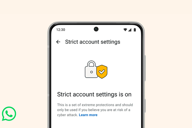 Cara Aktifkan Pengaturan Strict Account untuk Lindungi WhatsApp dari Serangan Siber