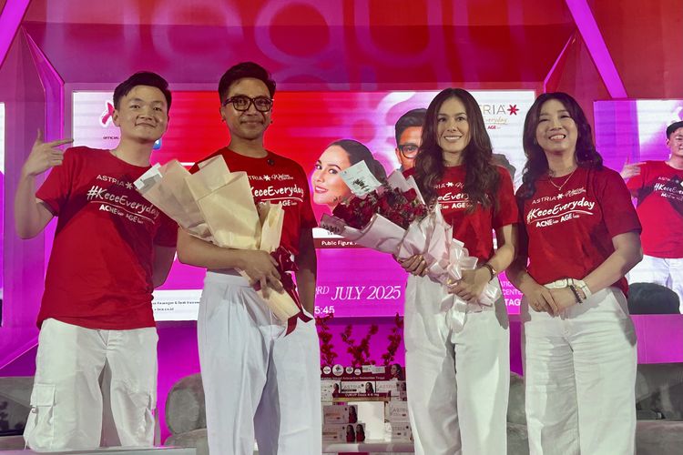 Wulan Guritno, jerawat, Jakarta X Beauty, pejuang jerawat, acne fighter, jakarta x beauty 2025, insecure pada penampilan, Wulan Guritno Akui Sempat Tak Percaya Diri akibat Jerawat