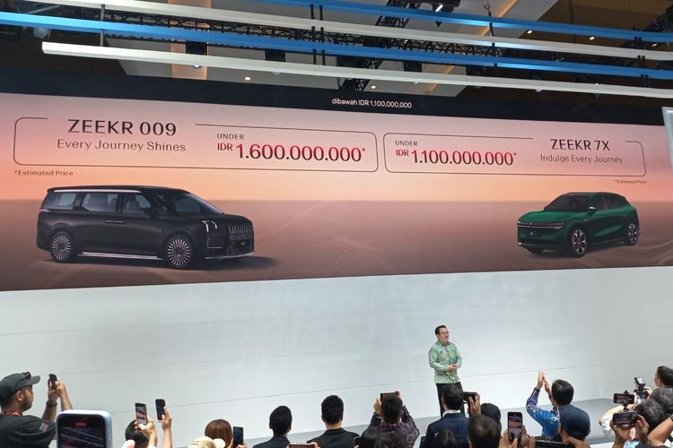 Geely, Zeekr, Zeekr 009, Zeekr 7X, mobil listrik, Geely Buka Pre-Booking Zeekr di IIMS 2026, Tembus Rp 1 Miliar