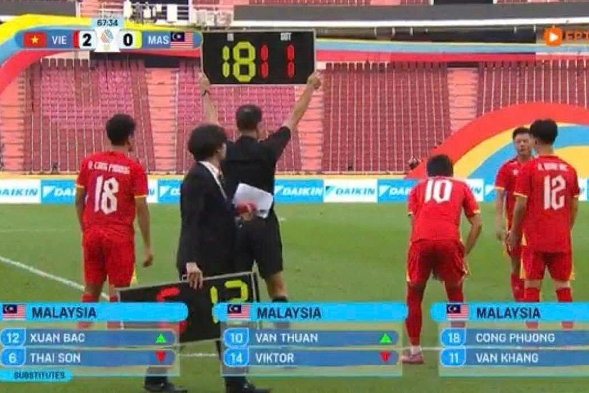 Timnas U22 Vietnam, Lagi-lagi Insiden Salah Bendera Warnai SEA Games 2025