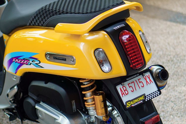 Modifikasi, Yamaha Fazzio, F1ZR, modifikasi, Yamaha Fazzio Hybrid, F1ZR Millenium, Modifikasi Fazzio Bergaya Yamaha F1ZR Millenium
