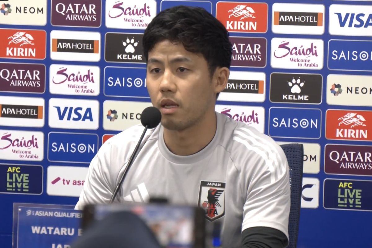 Timnas Jepang, Kualifikasi Piala Dunia 2026, Jepang vs Indonesia, Wataru Endo, Timnas Indonesia, kualifikasi piala dunia 2026, Jepang Vs Indonesia, Mencari Penebusan, Wataru Endo Akui Sedikit Tertekan