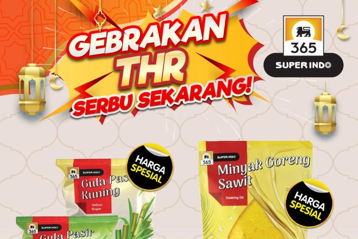 Promo Superindo, Superindo, Promo Superindo Hari Ini 11 Maret 2026, Minyak Goreng 2 Liter Hanya Rp 36.500, 1. Belanja THR Gratis Minyak 2 Liter (hingga 22 Maret), 2. THR Favorit Si Kecil (hari ini terakhir), 3. Ambil dan Isi Sepuasnya (hingga 12 Maret), 4. Purchase with Purchase (hari ini terakhir), 5. Biskuit Beli 2 Lebih Hemat, 6. Tampil Menawan Saat Lebaran (hari ini terakhir), 7. Ramadan Meriah (hari ini terakhir), 8. Sikat Diskon Daging Segar (hari ini terakhir), 9. Beli Banyak Murah Meriah (hari ini terakhir), 10. Gebrakan THR Serbu Sekarang (hingga 12 Maret)