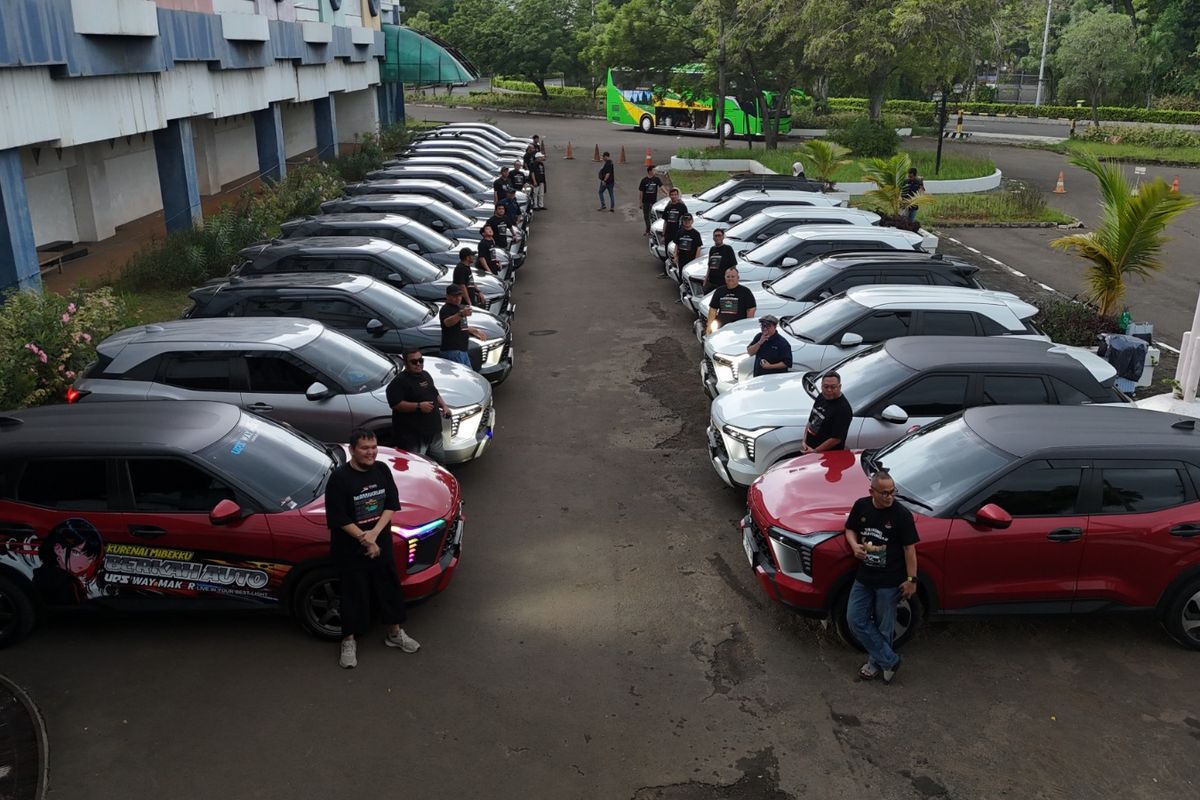 Mitsubishi, Xforce, Mitsubishi Xforce, Mitsubishi XForce, XForce, Komunitas Mitsubishi Xforce, Komunitas Xforce Owner Club Indonesia Rayakan HUT Pertama