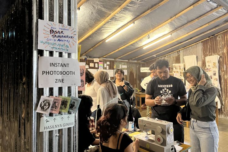 Pameran Seni Rupa, ARTJOG 2025, ruangrupa, perguruan tamanruru, TAMANRURU, Perguruan Tamanruru, Sekolah Nonformal di Pameran Artjog 2025, Konsep yang pernah digarap di Jepang, Dari ruangan kosong yang dibiarkan bertumbuh, Manifesting bersama anak-anak Gampingan, Menjembatani dalam dan luar Artjog