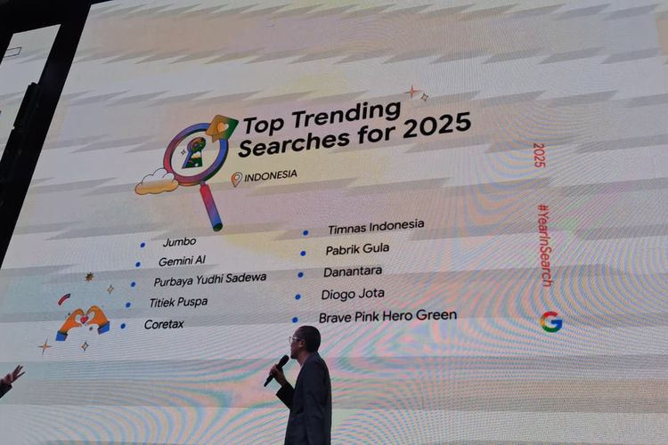Google, Search, padel, Gemini AI, Year in Search 2025, Top Tren, search, Top tren, Google Rilis Year in Search 2025, Ini 10 Topik Paling Dicari Orang Indonesia Tahun Ini