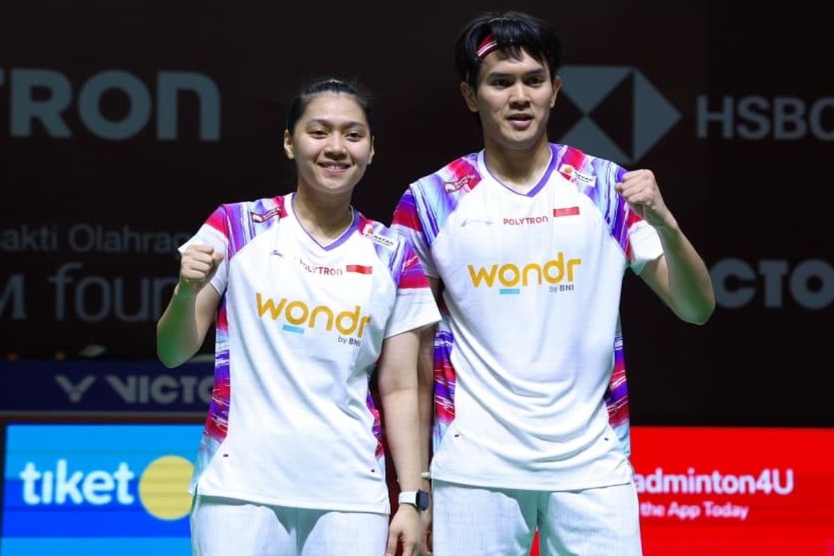 Adnan Maulana/Indah Cahya Sari Jamil, Istora Senayan, China, Feng Yan Zhe/Huang Dong Ping, Indonesia Open, Polytron Indonesia Open 2026: Adnan/Indah Tantang “Monster” China
