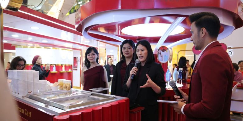 perawatan rambut, Pameran imersif, pameran multisensori, Tsubaki, Pameran Multisensori dari Tsubaki Blooming Gallery