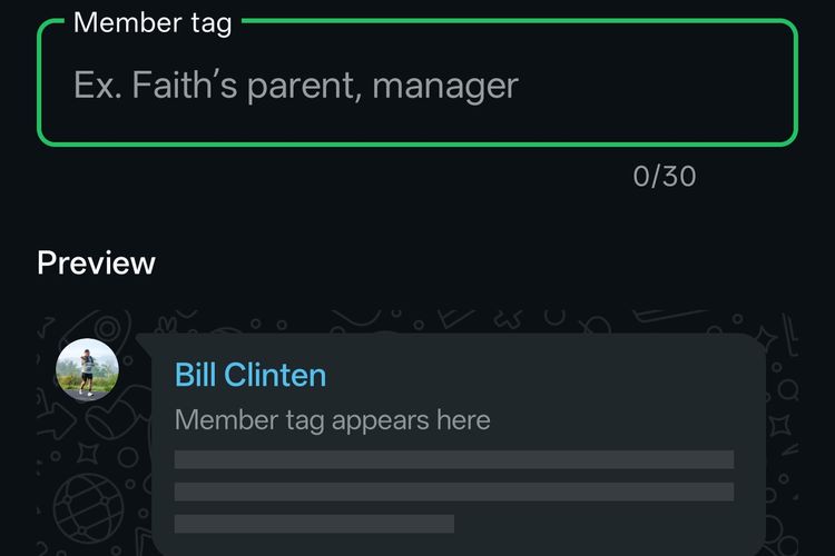 WhatsApp, Member Tags, Text Stickers, group chat, Event Reminders, WhatsApp Rilis Fitur Member Tags, Bisa Bikin Nama Julukan di Grup