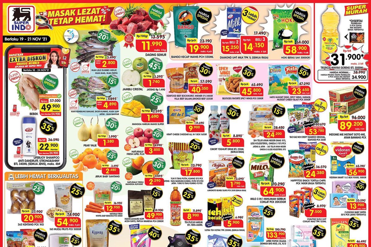 promo Superindo, Superindo, Promo Superindo Hari Ini 16 Desember 2025, Pesta Sayur dan Pesta Daging dengan Harga Miring, 1. Promo Minggu Ini, 2. Pesta Sayur Super Segar (hingga 17 Desember), 3. Pesta Daging (hingga 17 Desember), 4. Pesta BBQ Spesial Member (hingga 17 Desember), 5. Bersih-bersih Lebih Hemat (hingga 17 Desember), 6. Pesta Mie Extra Hemat (hingga 17 Desember), 7. Nongkrong Makin Seru (hingga 17 Desember)
