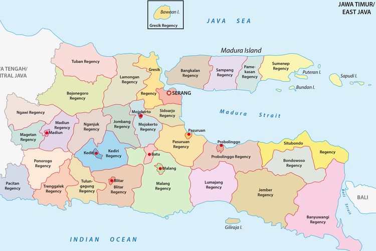 wilayah Tapal Kuda, Jawa Timur, 7 Kabupaten di Jawa Timur yang Masuk Wilayah Tapal Kuda, Mana Saja?