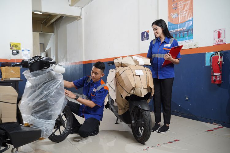 sepeda motor, KAI Logistik, Kirim Sepeda Motor Pakai Kereta untuk Mudik: Bisa Dijemput di Rumah