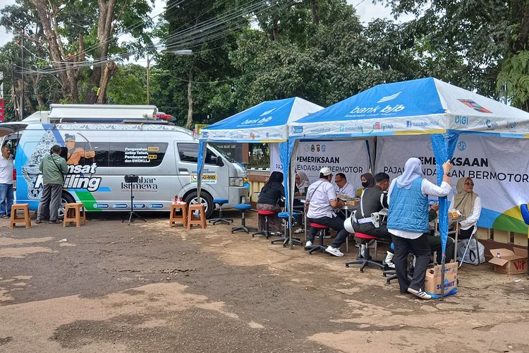 Kota Bogor, Pajak Kendaraan Bermotor, pajak motor, pajak mobil, pemeriksaan pajak, Ada Razia Pajak Kendaraan Bermotor di Bogor, Bisa Bayar di Tempat