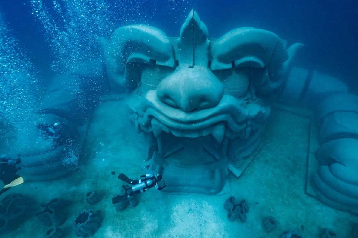 Thailand, Unik, Thailand Hadirkan Museum Bawah Laut Bertema Ramayana