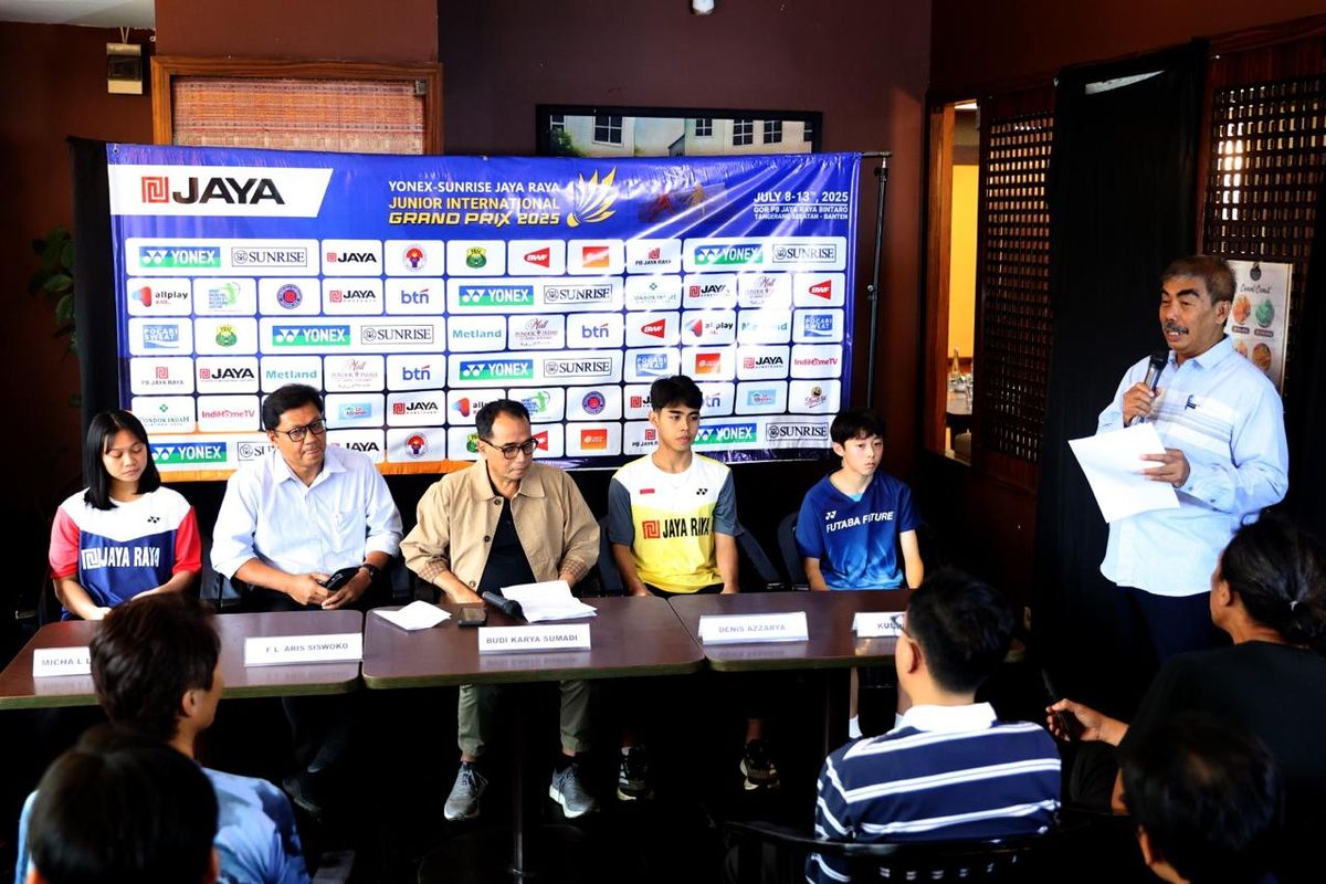 bulu tangkis, PB Jaya Raya, Bulu Tangkis, Apriyani Rahayu, Siti Fadia Silva Ramadhanti, Ajang Bulu Tangkis Jaya Raya Junior International Grand Prix 2025 Bergulir, Diikuti 1.239 Peserta dari 21 Negara