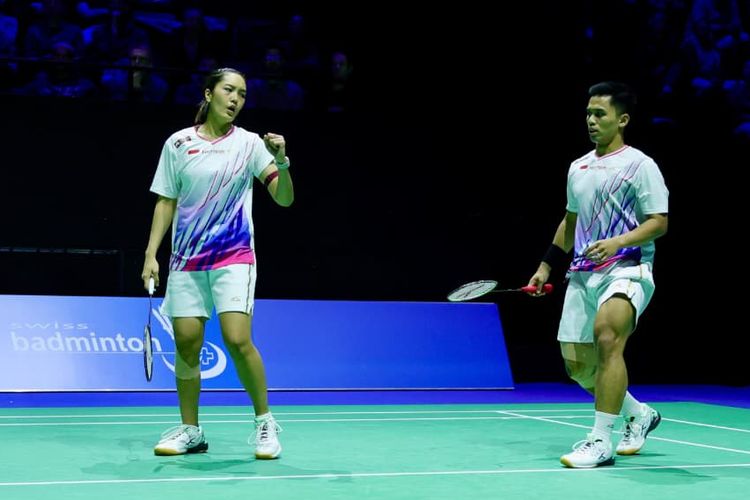 bulu tangkis, Anthony Sinisuka Ginting, Alwi Farhan, Swiss Open, Anthony Ginting, Jepang, China, Putri Kusuma Wardani, Jadwal Semifinal Swiss Open: Indonesia Sisa 4 Wakil, Ginting Membara