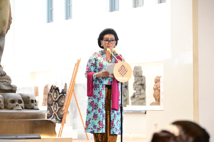 fadli zon, Titiek Soeharto, Selvi Ananda, Iriana, Hari Kebaya Nasional, hari kebaya nasional 2025, kebaya bercerita, Perayaan Hari Kebaya Nasional 2025 di Museum Nasional, Parade hingga Diplomasi Budaya