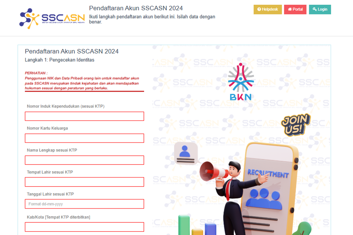 SSCASN, Cara Daftar Akun SSCASN, CPNS 2025, cpns 2025 kapan dibuka, Benarkah CPNS 2025 Dibuka? Cek Info Terbaru, Syarat, dan Cara Daftar SSCASN, Tidak Wajib Dibuka Setiap Tahun, Persiapan Jika CPNS 2025 Dibuka, Syarat Umum Pendaftaran CPNS 2025, Seleksi dan Materi Ujian, Perkiraan Jadwal Rekrutmen, Peluang Besar Jadi ASN