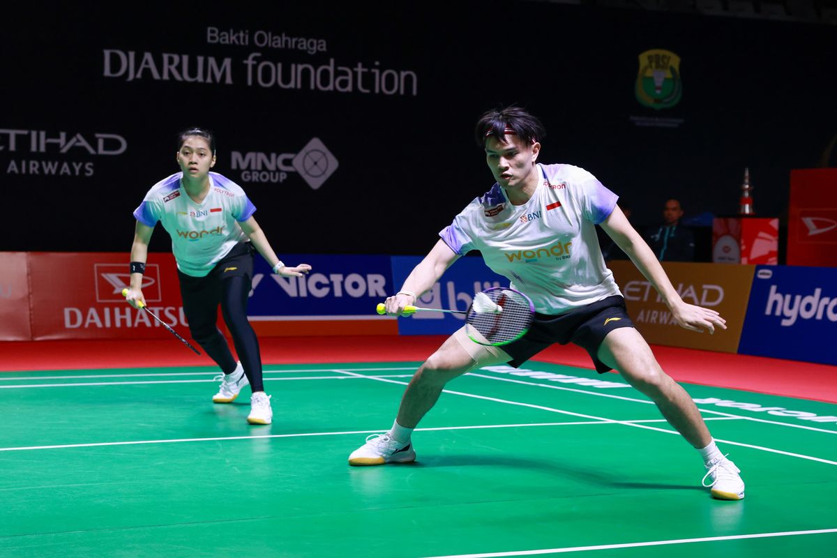 Adnan Maulana/Indah Cahya Sari Jamil, Indonesia Masters, Indonesia Masters 2026: Emosionalnya Adnan/Indah Tumbang di Perempat Final
