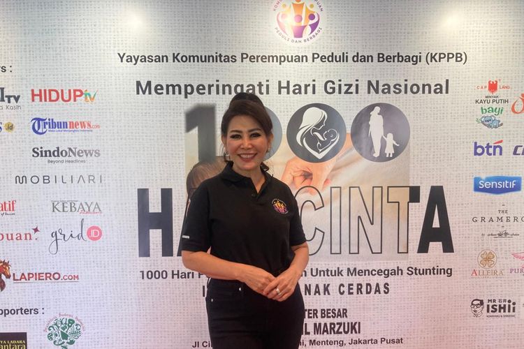 Meiline Tenardi, stunting, Hari Gizi Nasional, KPPB Gelar Gerakan 1000 Hari Cinta, Edukasi Ibu