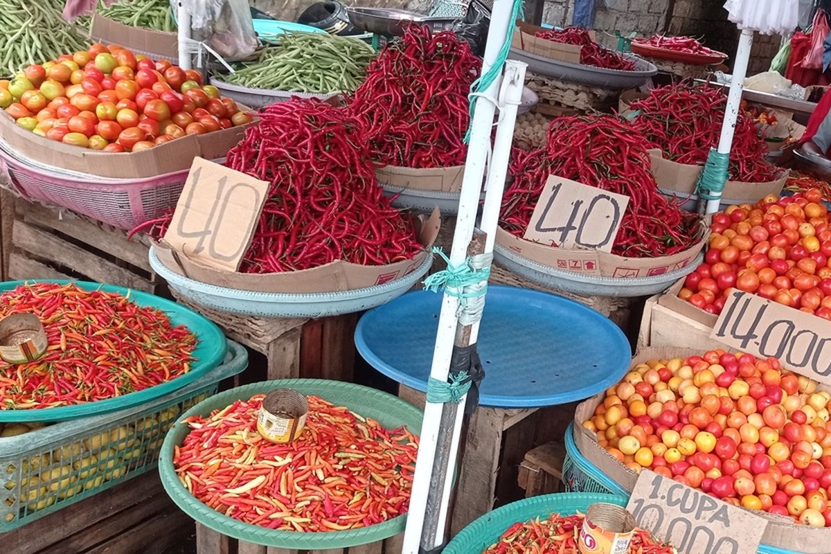 harga pangan, daftar harga pangan, Daftar Harga Pangan Pasca-Idul Fitri 2026, Cabai Tembus Rp 104.050 per Kilogram