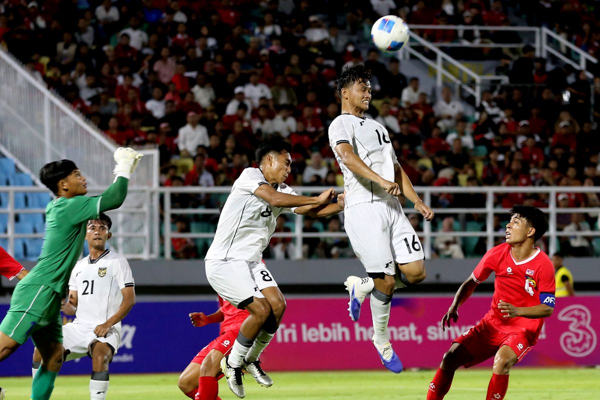 Timnas U23 Indonesia, Timnas U23 Indonesia Vs Laos, Rafael Struick, Gerald Vanenburg, Timnas U23 Indonesia Krisis Lini Depan, Satu Gol Murni dalam 480 Menit
