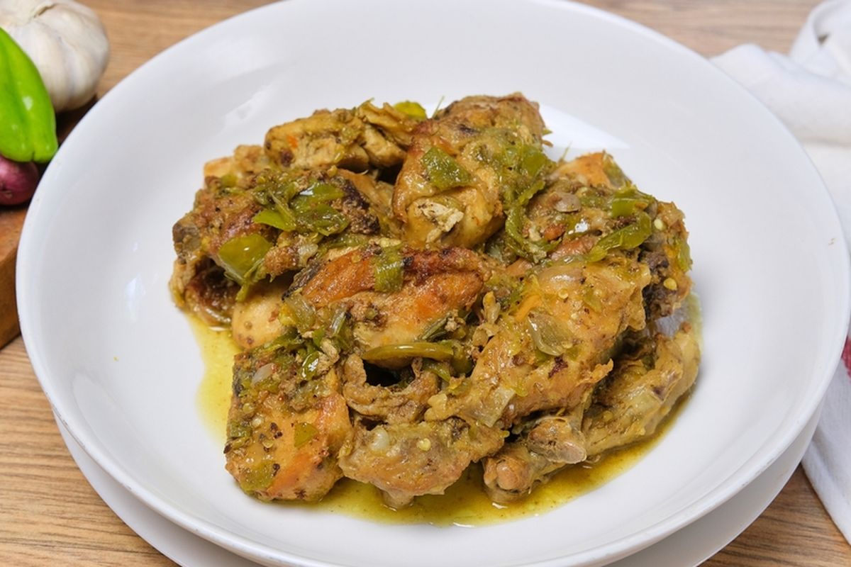 resep ayam goreng cabe ijo, ayam goreng cabe ijo, Resep ayam goreng cabe ijo, resep ayam goreng ungkep, resep ayam goreng cabai hijau, ayam goreng cabe hijau, Resep Ayam Goreng Cabe Ijo, Pedasnya Nampol