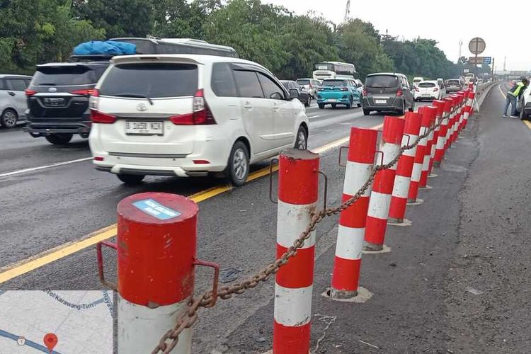 contraflow, one way, Berkendara Aman di Lajur One Way dan Contraflow Saat Arus Balik