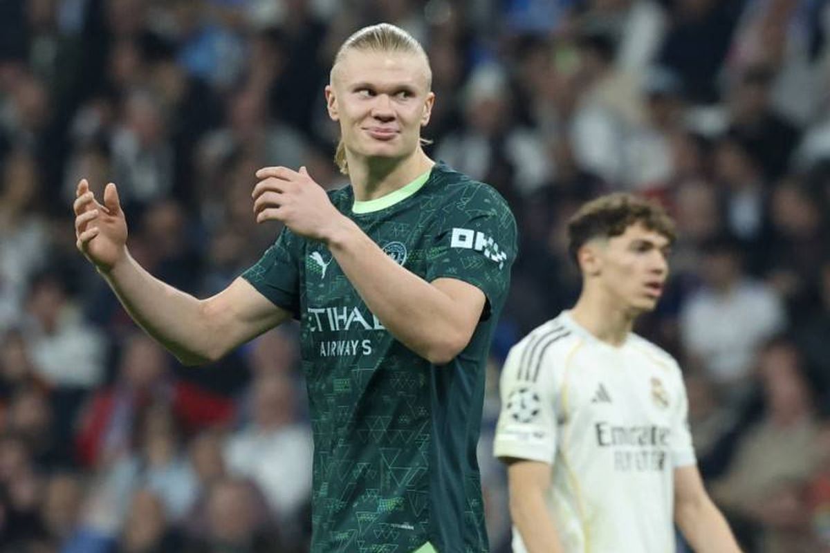 Liga Champions, Real Madrid, Manchester City, Real Madrid vs Manchester City, Skor Real Madrid vs Man City 3-0, Kritik Pedas untuk Erling Haaland