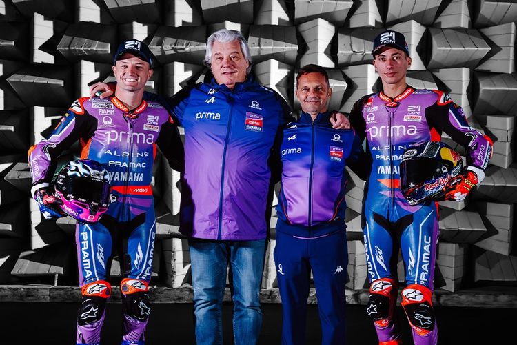 MotoGP, Yamaha, Prima Pramac Yamaha Luncurkan Livery dan Motor MotoGP 2026