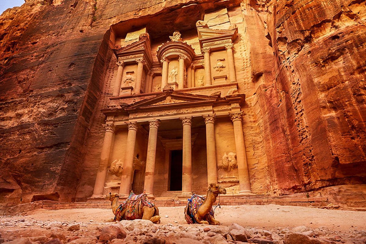 Petra, Konflik Timur Tengah, Kunjungan Turis ke Petra Yordania Anjlok 75 Persen