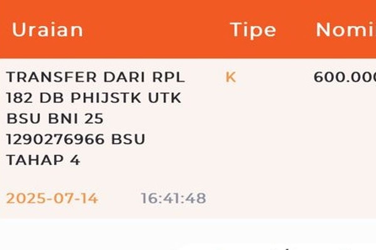 BSU tahap 4, pencairan BSU, Pencairan BSU, BSU 2025, BSU batch 4, bsu tahap 4, bsu batch 4 kapan cair, bsu batch 4, BSU Batch 4 Kapan Cair? Ini Update Terbaru dari Kemnaker, Proses Pencairan BSU Batch 4 Masih Berjalan, Cara Mengecek BSU 2025 Sudah Cair atau Belum, Mengapa BSU Belum Cair? Ini Penyebabnya, Syarat Penerima BSU 2025