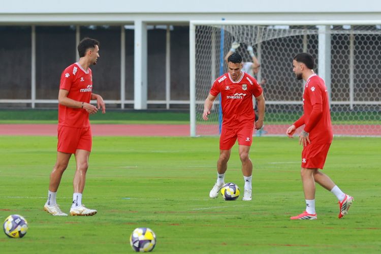 Timnas Indonesia, John Herdman, Elkan Baggott, Justin Hubner, Rizky Ridho, Line Up Timnas Indonesia Vs Oman: Trio Ridho-Baggott-Hubner Starter