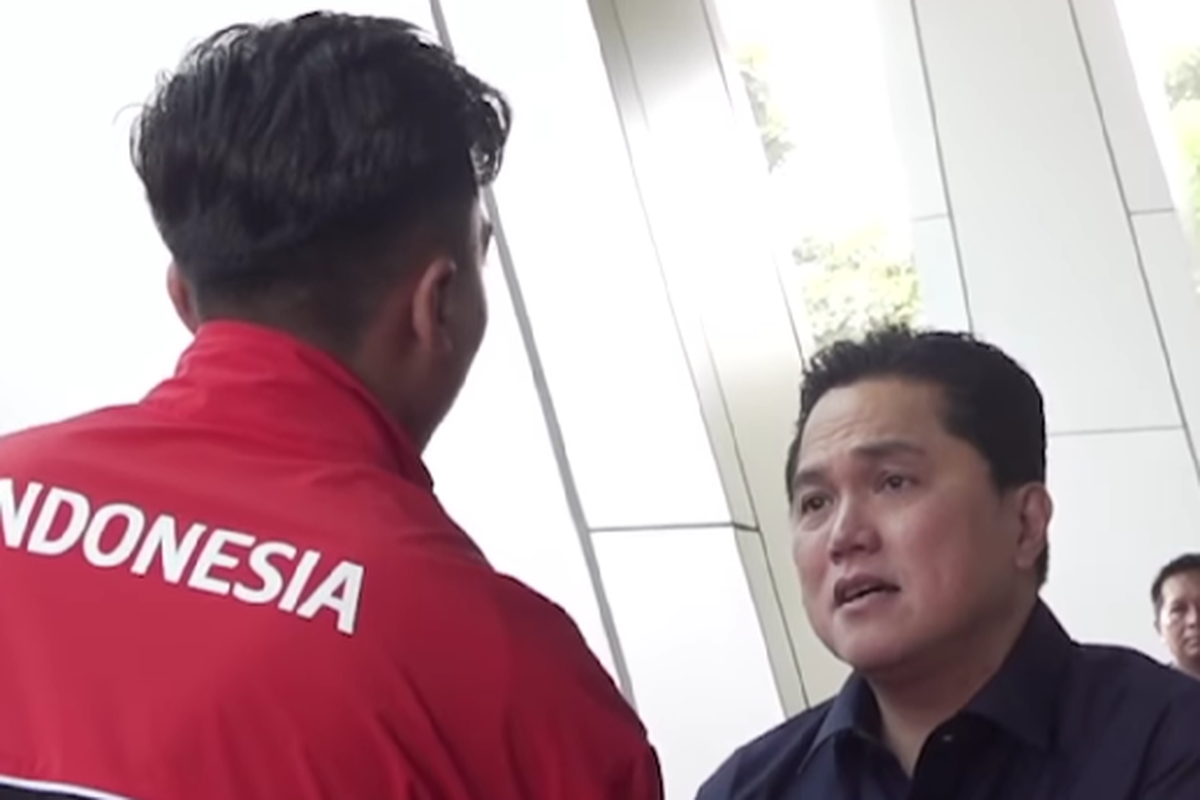 Timnas, Indonesia, Erick Thohir, PSSI, Sumardji, Yunus Nusi, Arya Sinulingga, timnas u17 Indonesia, Piala Dunia, Piala Dunia U17, Timnas U17, Piala Dunia U17 2025, Kata Erick Thohir Saat Timnas U17 Tiba di Tanah Air Usai Berjuang di Piala Dunia