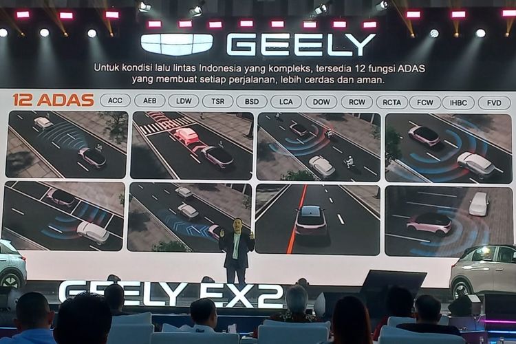 Geely, Geely Auto Indonesia, mobil listrik, Modal Geely EX2 Bersaing di Segmen Mobil Listrik Rp 200 Jutaan