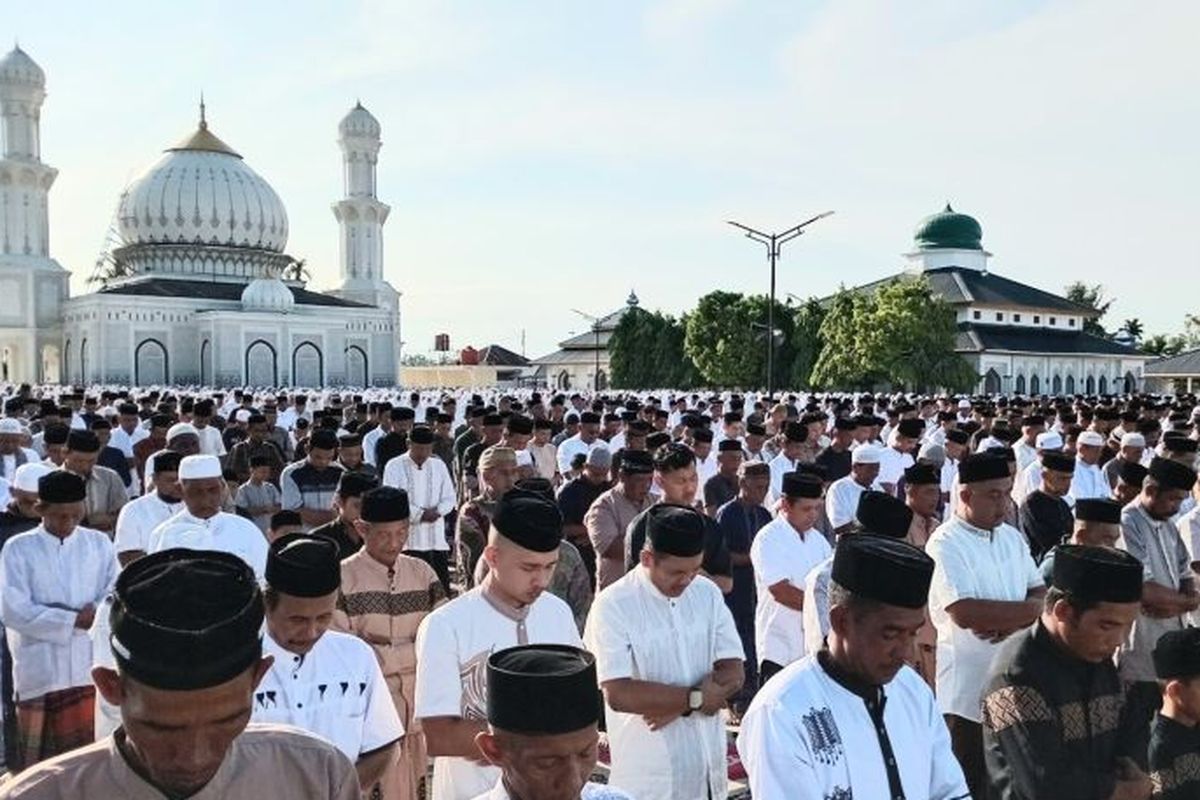 Tarekat Syattariyah, Jemaah Tarekat Syattariyah Aceh Rayakan Idul Fitri Hari Ini, Pakai Metode Hisab Bilangan Lima