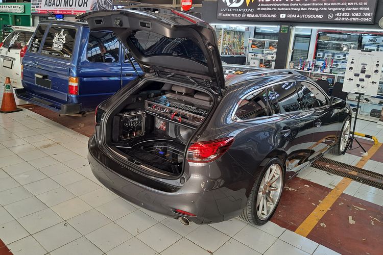 modifikasi, upgrade, audio, audio mobil, Mazda, Fronx, Gerai Modifikasi Audio Ini Tambah Jaringan