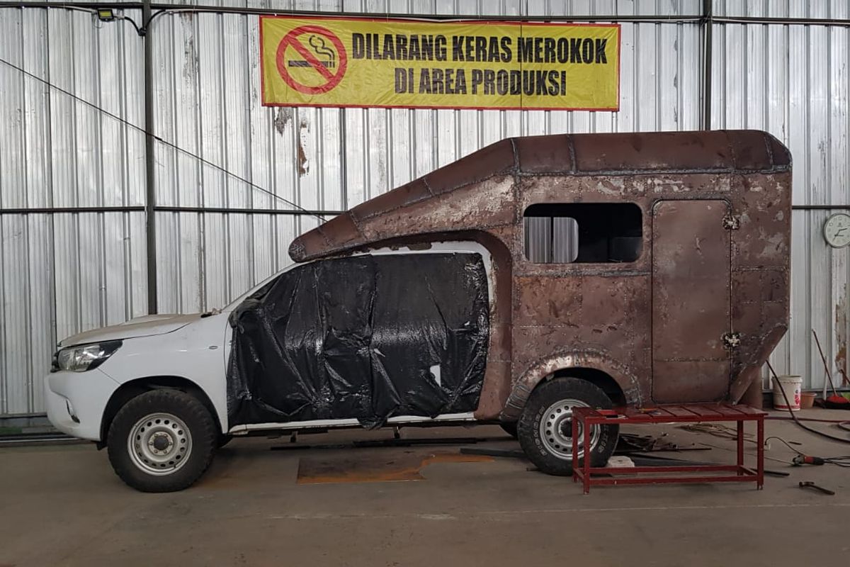 modifikasi, mobil, toyota hilux, bengkel modifikasi, PT Impro Campervan Indonesia, Update Kasus Modifikasi Gagal: Bengkelnya Sudah Tak Beroperasi