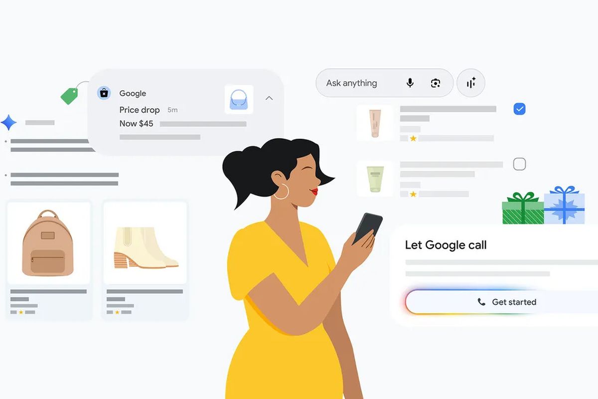fitur, Google, Shopping, shopping, Google Rilis Deretan Fitur Belanja Baru, Bisa Disuruh Checkout Otomatis, Fitur belanja AI Mode, Fitur Shopping di aplikasi Gemini, Fitur checkout otomatis, Jadikan AI asisten belanja