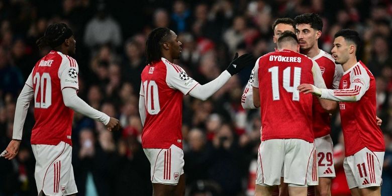 Arsenal, Kairat Almaty, Kai Havertz, Liga Champions, Respons Mikel Arteta Usai Arsenal Finis di Puncak Klasemen Liga Champions 2025-2026
